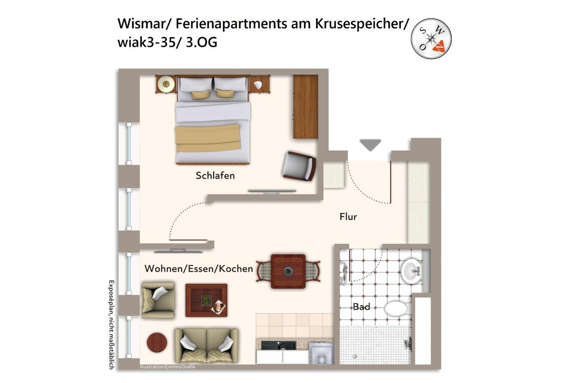Ferienapartments Am Krusespeicher Ferienapartments Am Krusespeicher 3-35 Wißmar Extérieur photo
